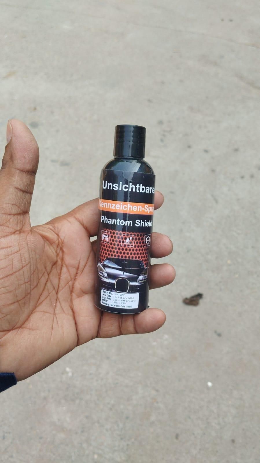 120ML Hide Number Plate from Camera Spray